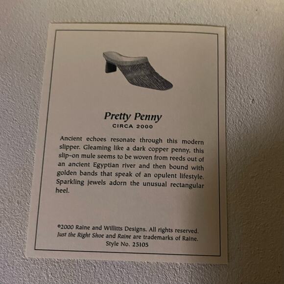 Just the Right Shoe Pretty Penny - Picture 10 of 10
